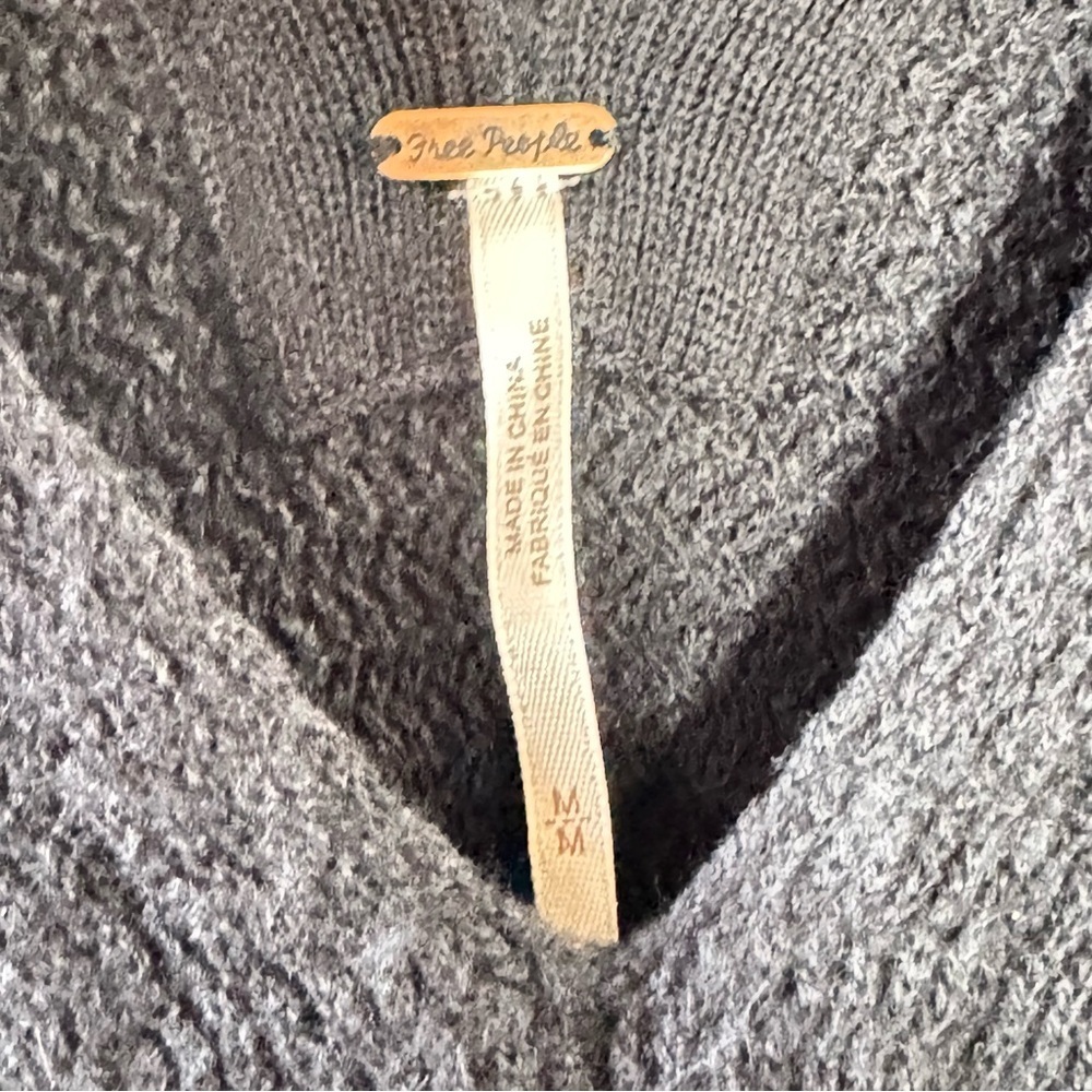Free People Wanderlust Maxi Dress Long Sleeve size M NWT - Picture 11 of 15